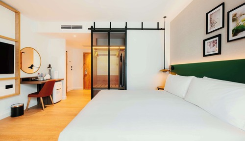 Room, 1 King Bed with Sofa bed