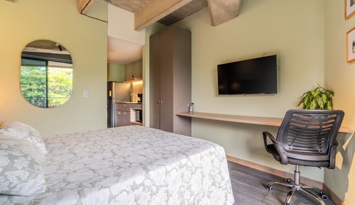 Apartment, Balcony, City View