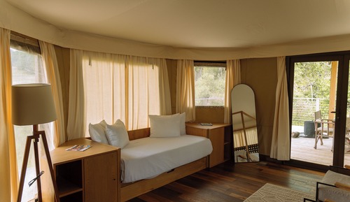 Luxury Glamping Suite + Trundle Sleeps 4