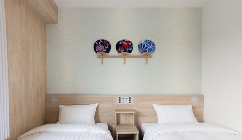 [Non Somking] Twin with Microwave