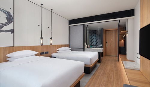 Premium Room, 2 Twin Beds, City View