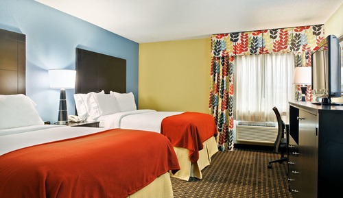 Standard Room, 2 Double Beds, Accessible (Comm, Accessible Tub)