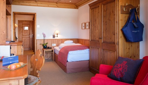 Single Room, 1 Twin Bed, Balcony, Mountain View