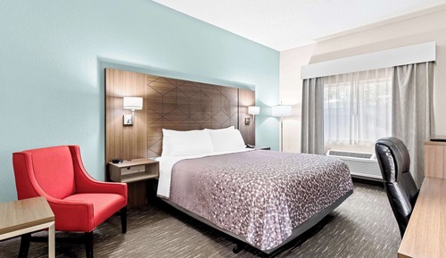 Standard Room, 1 King Bed, Non Smoking, Refrigerator & Microwave