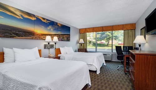 Room, 2 Double Beds, Smoking
