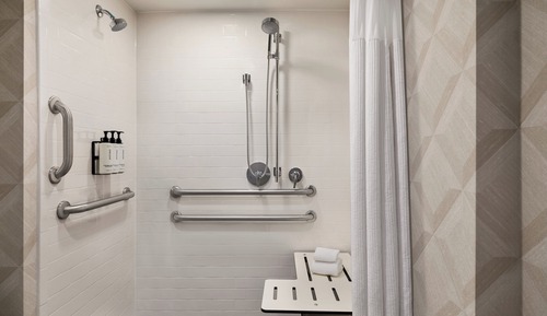 Junior Suite, 1 King Bed, Roll-in Shower (Communications)