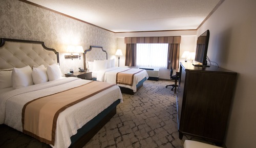 Standard Room, 2 Queen Beds, Non Smoking, Refrigerator