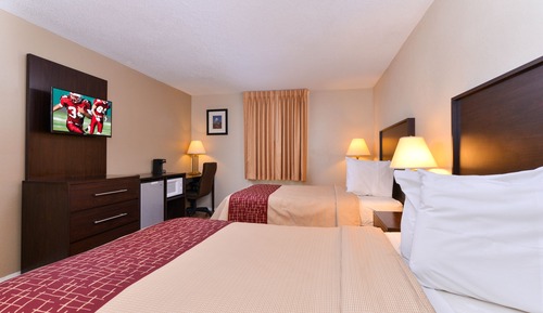 Deluxe Room, 2 Double Beds, Smoking