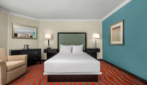 Room, 1 Queen Bed, Accessible (Roll-In Shower, Mobility & Hearing)