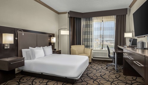 Room, 1 Queen Bed, Accessible (Roll-In Shower, Mobility & Hearing)