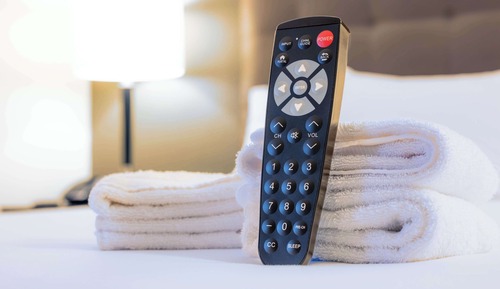 Deluxe Room, 1 King Bed, Refrigerator & Microwave