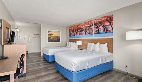 Room, 2 Double Beds, Accessible, Non Smoking