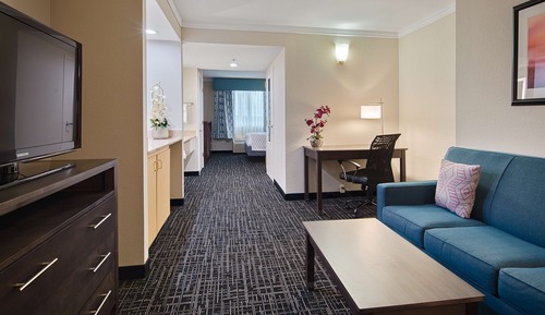 Suite, 1 King Bed, Non Smoking, Refrigerator & Microwave