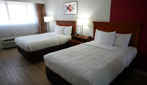 Room, 2 Double Beds, Accessible, Non Smoking (Upgrade)