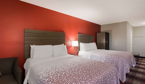 Standard Room, 2 Queen Beds, Non Smoking, Refrigerator & Microwave