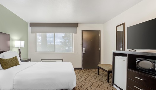 Deluxe Room, 1 Queen Bed, Non Smoking, Refrigerator & Microwave