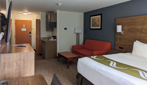 Room, 1 King Bed with Sofa bed, Non Smoking (Exterior Corridor)