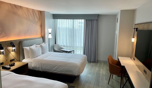 Room, 2 Double Beds (Mobility/Hearing Access, Transf Shwr)