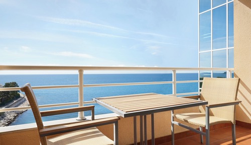 Deluxe Room, 2 Double Beds, Balcony, Sea View