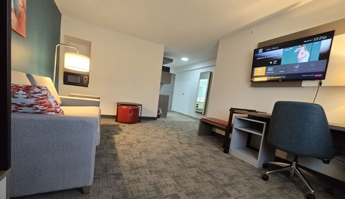 Suite, 1 King Bed with Sofa bed, Non Smoking