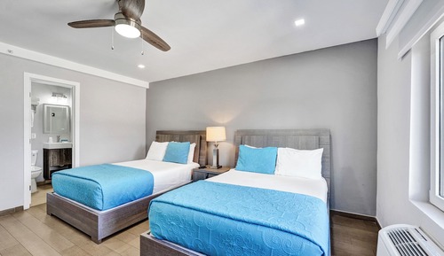 Ocean Front Room with Two Double Beds