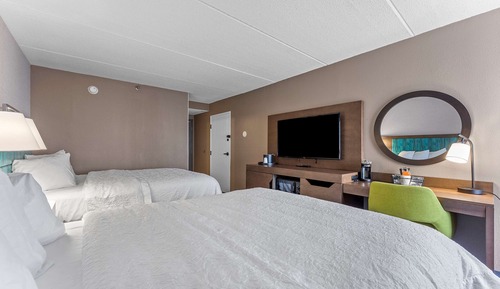 Room, 2 Queen Beds, Refrigerator & Microwave