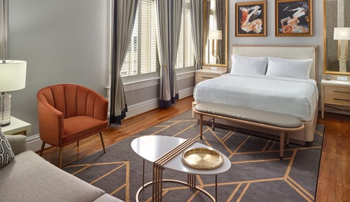 Junior Suite, 1 King Bed with Sofa bed