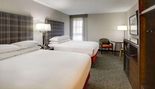 Deluxe Room, 2 Queen Beds, Refrigerator & Microwave