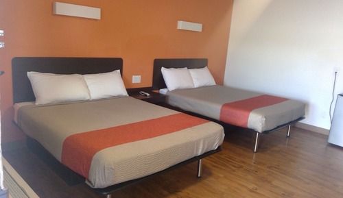 Deluxe Room, 2 Queen Beds, Smoking, Refrigerator & Microwave