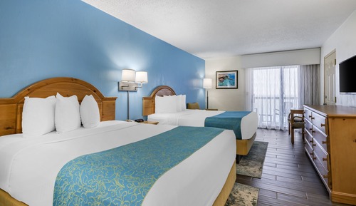 Executive Room, 2 Queen Beds, Kitchenette, Oceanfront