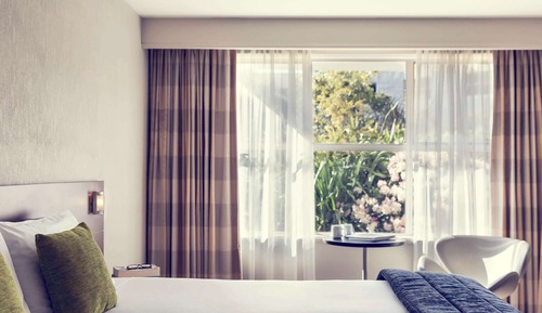Double Room, 2 Double Beds, Garden View