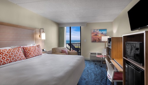 King Ocean View with Balcony