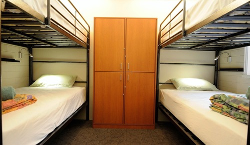 2 Beds in an 8 Bed Dorm