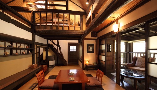 Japanese room with loft Double bed, Hot Tub, Annex Building (Adult Only)