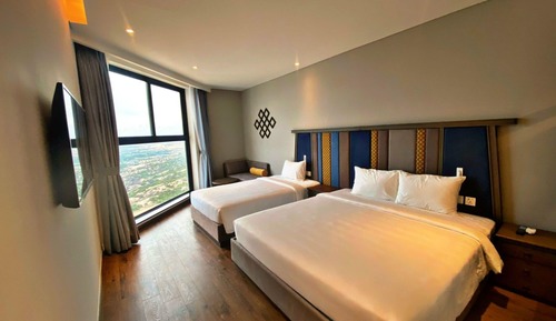 Superior Triple Room, Beach View