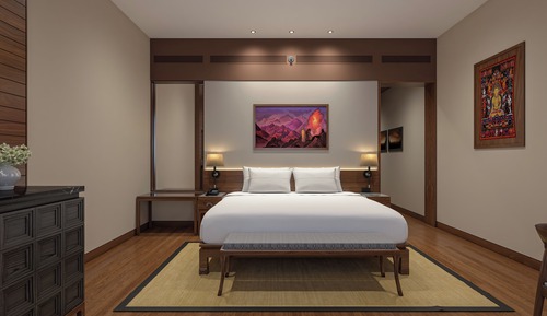 Deluxe Room, 2 Twin Beds (Himalayan View)