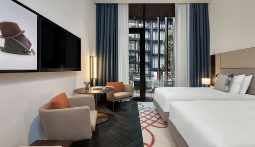 Twin Room, 2 Twin Beds, Non Smoking (View)