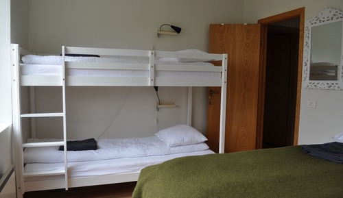 Family Room, Shared Bathroom