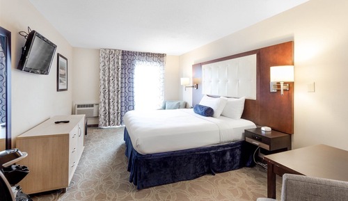 Room, 1 King Bed, Accessible, Partial Sea View