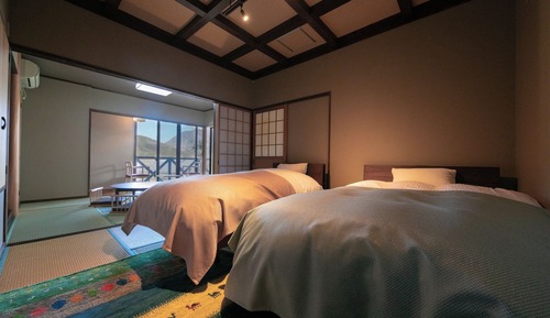 Japanese Style Room with Two beds, Non Smoking (Room Only)