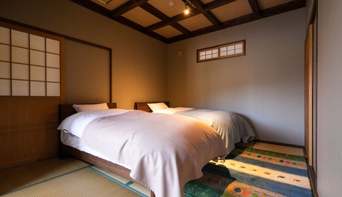 Japanese Style Room with Two bed Half board, Non Smoking