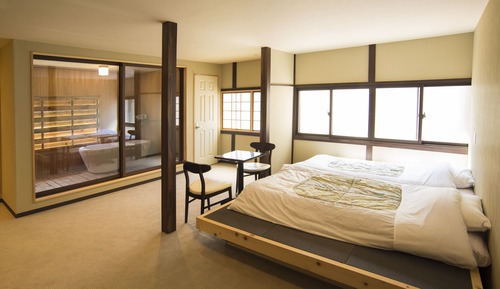 Standard Twin Room with Shower and Hot Spring, Non Smoking