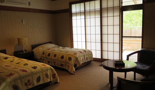 Japanese Western Style Room, Private Open Air Bath