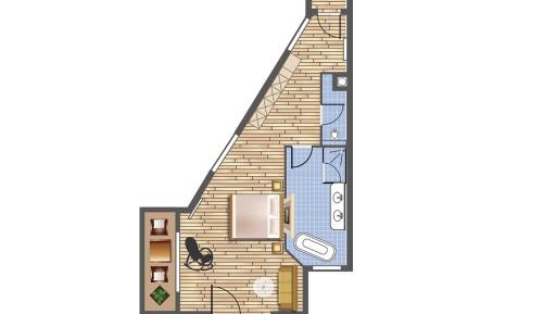 Suite with Mountain View