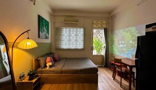 Studio with Balcony