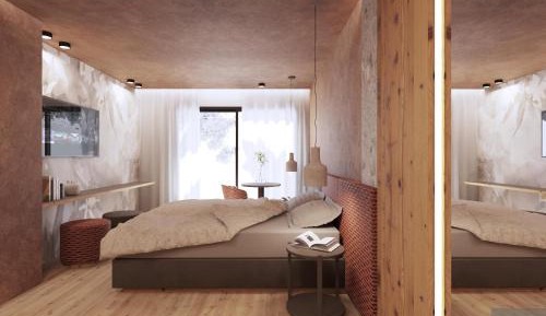 Deluxe Double or Twin Room with Mountain View