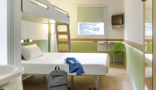 Triple Room with One Double Bed and One Bunk Bed