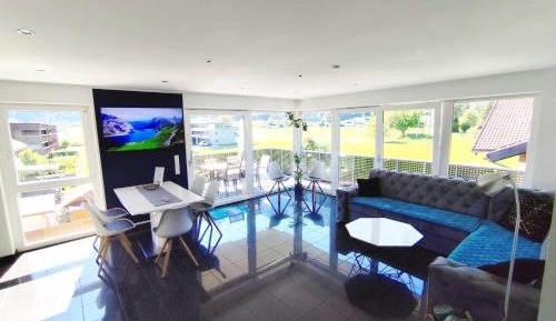 Three-Bedroom Apartment with Mountain View