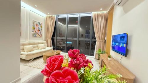 One-Bedroom Apartment with City View