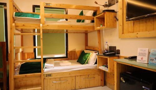 Single Bed in Dormitory Room